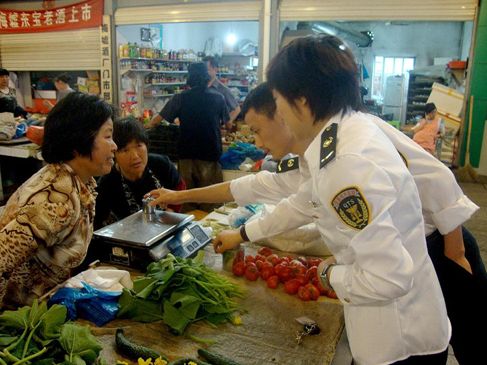 2018年1月陽江市質(zhì)監(jiān)局推進集貿(mào)商場電子衡器統(tǒng)配統(tǒng)管:7家市場＂上臺＂電子秤415臺